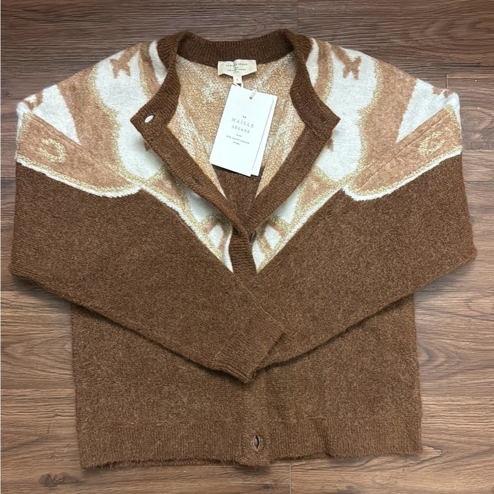Sezane Wool Cardigan